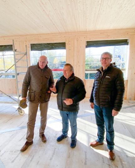 Bauherr, Architekt und Prokurist Telemark